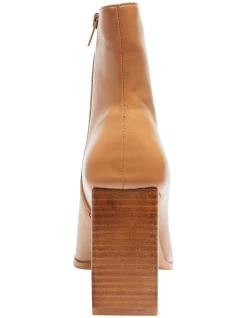 Discount 🤩 Ravella Dainty Boots In Dark Camel Smooth 😀 -Bootopia Store unnamed file 1033