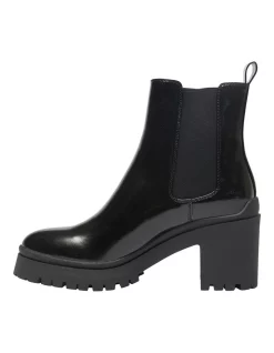 Deals 😍 Ravella Jakarta Boots In Black Hi Shine 👏 -Bootopia Store unnamed file 119