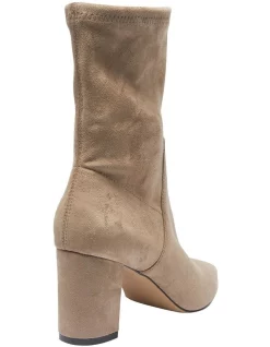 Cheapest 🌟 Sandler Karly Boots In Taupe Stretch Suede 🎉 -Bootopia Store unnamed file 1211