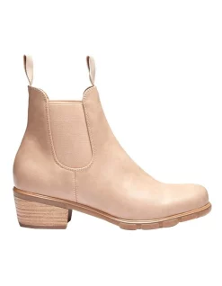 Buy 🥰 Ravella Hamlet Taupe Smooth Boots 🔥