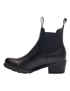 Outlet 🤩 Ravella Hamlet Black Smooth Boots 😀 -Bootopia Store unnamed file 1277