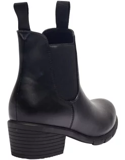 Outlet 🤩 Ravella Hamlet Black Smooth Boots 😀 -Bootopia Store unnamed file 1278