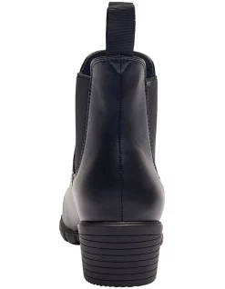 Outlet 🤩 Ravella Hamlet Black Smooth Boots 😀 -Bootopia Store unnamed file 1279