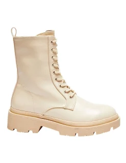 Outlet ⌛ Ravella Hammond Nude Smooth Boots 🔥