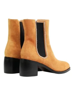 Promo 🎁 Belle & Bloom Remember Tonight Camel Suede Chelsea Boot 🧨 -Bootopia Store unnamed file 139