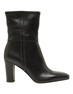 Buy 👏 Oxford Addison Black Leather Sock 💯 Boots ⌛