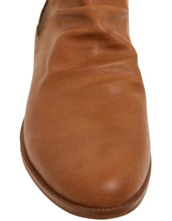 New ✔️ Ravella Eckna Tan Smooth 🌟 Boots ⭐ -Bootopia Store unnamed file 1780