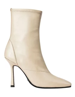 Cheapest ⌛ Tony Bianco Halsey Vanilla Nappa Ankle ⭐ Boots ⌛
