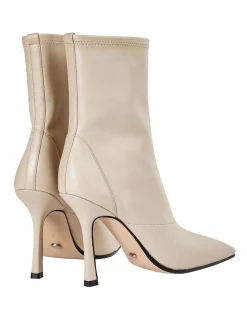 Cheapest ⌛ Tony Bianco Halsey Vanilla Nappa Ankle ⭐ Boots ⌛ -Bootopia Store unnamed file 1849