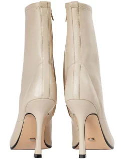 Cheapest ⌛ Tony Bianco Halsey Vanilla Nappa Ankle ⭐ Boots ⌛ -Bootopia Store unnamed file 1850