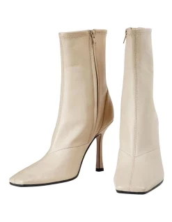 Cheapest ⌛ Tony Bianco Halsey Vanilla Nappa Ankle ⭐ Boots ⌛ -Bootopia Store unnamed file 1851