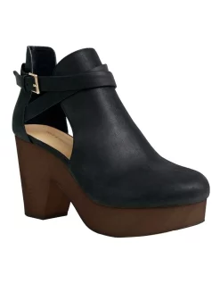 New 😍 Belle & Bloom Fearless Clog Ankle Boot In Black 🔥 -Bootopia Store unnamed file 1855