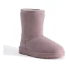 Coupon ⌛ Aus Wooli Ugg Mid Calf Zip-Up Sheepskin Boot Pale Pink 👍 -Bootopia Store unnamed file 1857