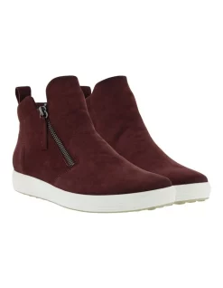 Wholesale ⌛ ECCO Soft 7 Zipped Ankle Boot In Dark Brown ✨ -Bootopia Store unnamed file 1900