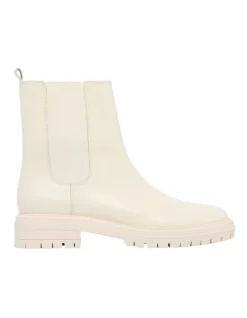 Hot Sale ⭐ Nine West Saleema Ivory Boots ✔️