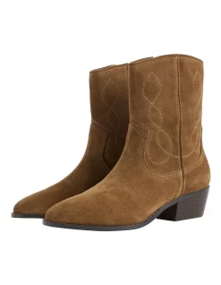 Flash Sale ✔️ French Connection Alexa Western Leather Boot ❤️ -Bootopia Store unnamed file 1990