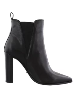 Outlet 🔔 Tony Bianco Leigh Black Como Ankle Boots 🛒