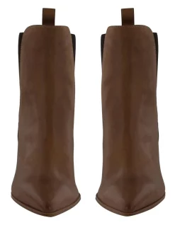 Promo 👏 Tony Bianco Leigh Caramel Diesel/Choc Wax Ankle Boots ✔️ -Bootopia Store unnamed file 1999