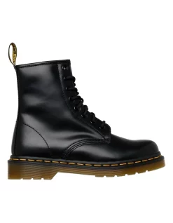 Hot Sale 🔔 Dr Martens 8 Eye Smooth Black Combat Boot 🧨