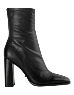 Best Sale ⭐ Tony Bianco Ines Black Como Ankle Boots ✨