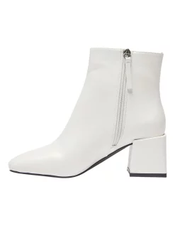 Outlet 🤩 Ravella Taxi Boots In White Smooth 😀 -Bootopia Store unnamed file 2071