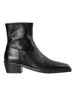 Outlet 🤩 Tony Bianco Mercury Black Como Ankle Boots ⌛