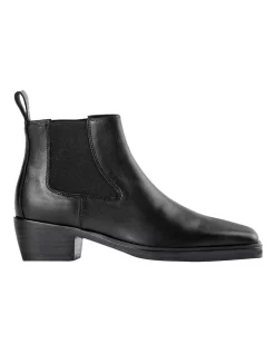 Best Pirce 🎁 Tony Bianco Mira Black Como Ankle Boots 🛒