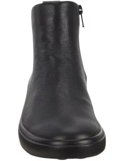 Discount 🥰 ECCO Soft 7 Wedge Side-Zip Boots In Black 👍 -Bootopia Store unnamed file 2208