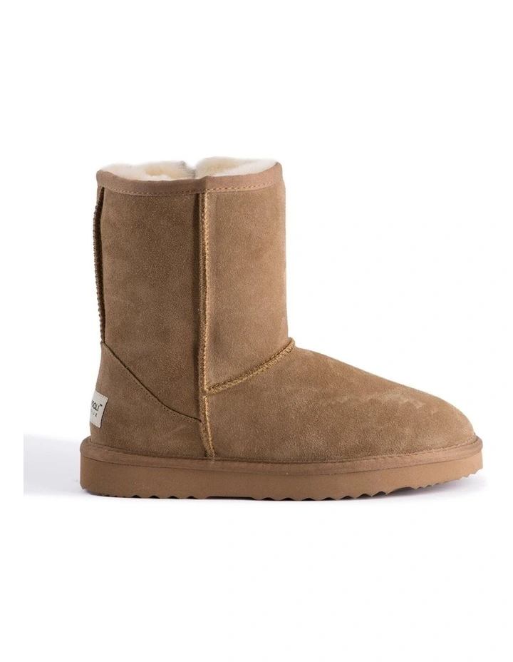 Top 10 ๐งจ Aus Wooli Ugg Mid Calf Zip-Up Sheepskin Boot Chestnut/Tan ๐ 9 Top 10 ๐งจ Aus Wooli Ugg Mid Calf Zip-Up Sheepskin Boot Chestnut/Tan ๐ - Image 7