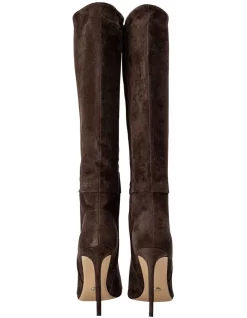 New 👍 Tony Bianco Apollo Espresso Suede Calf Boots 🌟 -Bootopia Store unnamed file 2299