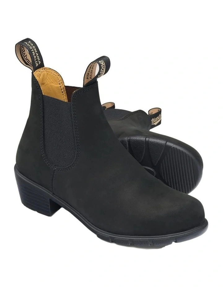Wholesale β Emerge Woman Nubuck Heeled Boot In Black π₯ 4 Wholesale β Emerge Woman Nubuck Heeled Boot In Black π₯ - Image 2