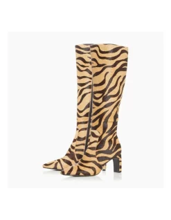 Cheapest 🥰 Dune London Shaya Tiger Print 🎁 -Bootopia Store unnamed file 2345