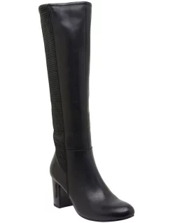 Flash Sale 👍 Sandler Gwen Boots In Black Leather ✨ -Bootopia Store unnamed file 238