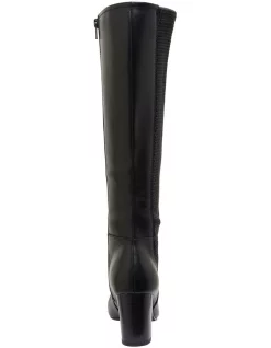 Flash Sale 👍 Sandler Gwen Boots In Black Leather ✨ -Bootopia Store unnamed file 241
