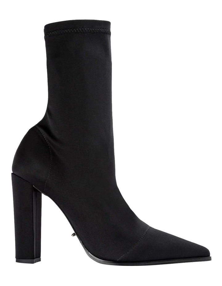 Brand new β€οΈ Tony Bianco Lila Black Lycra Ankle π Boots βοΈ 3 Brand new β€οΈ Tony Bianco Lila Black Lycra Ankle π Boots βοΈ