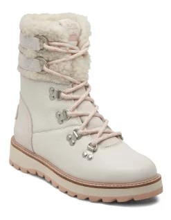 Best Pirce 🎁 Roxy Brandi Lace-Up Boots For 👏 Women ⌛