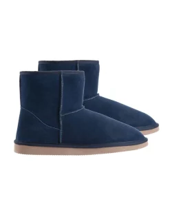 Coupon ✨ Royal Comfort Ugg Slipper ✨ Boots In Navy ✨
