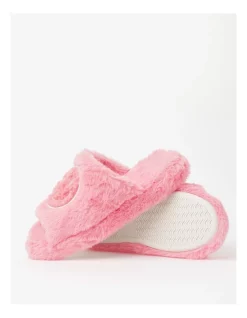 Best Pirce ✔️ Soho Smiley Slipper In Pink And White 🤩 -Bootopia Store unnamed file 2563
