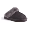Cheap 😀 Aus Wooli Ugg Unisex Sheepskin Wool Sydney Slippers Dark Grey 🥰 -Bootopia Store unnamed file 2581
