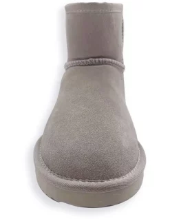 Buy ⭐ Aus Wooli Ugg Short Sheepskin Ankle Boot In Light Grey 🧨 -Bootopia Store unnamed file 2592