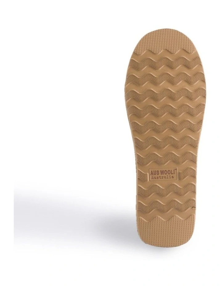 Best Pirce ⌛ AUS WOOLI UGG ✔️ WOMEN SHEEPSKIN FLUFF SLIDE Chestnut/Tan ⭐ 9 Best Pirce ⌛ AUS WOOLI UGG ✔️ WOMEN SHEEPSKIN FLUFF SLIDE Chestnut/Tan ⭐ - Image 7