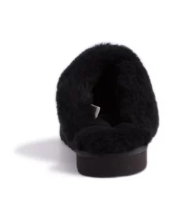 Buy 🤩 Aus Wooli Ugg Unisex Sheepskin Wool Sydney Slippers Black 🧨 -Bootopia Store unnamed file 2617
