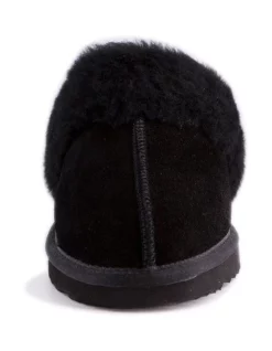 Buy 🤩 Aus Wooli Ugg Unisex Sheepskin Wool Sydney Slippers Black 🧨 -Bootopia Store unnamed file 2619