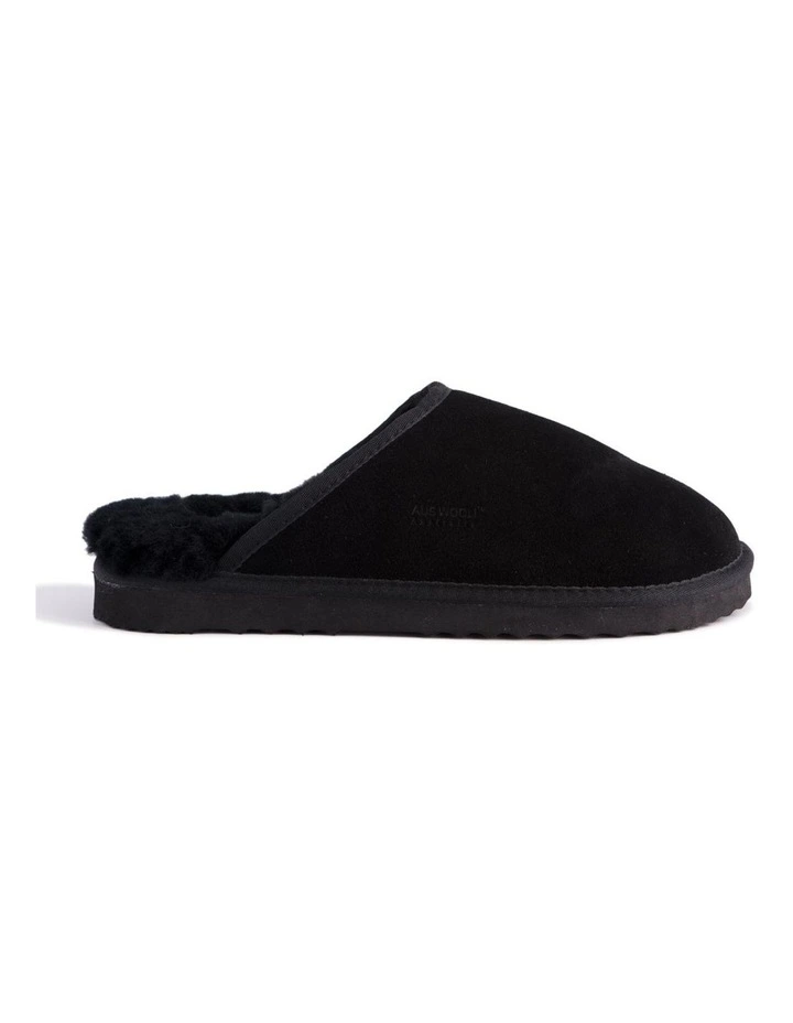 Buy π Aus Wooli Ugg Unisex Sheepskin Wool Slippers Black β 4 Buy π Aus Wooli Ugg Unisex Sheepskin Wool Slippers Black β - Image 2