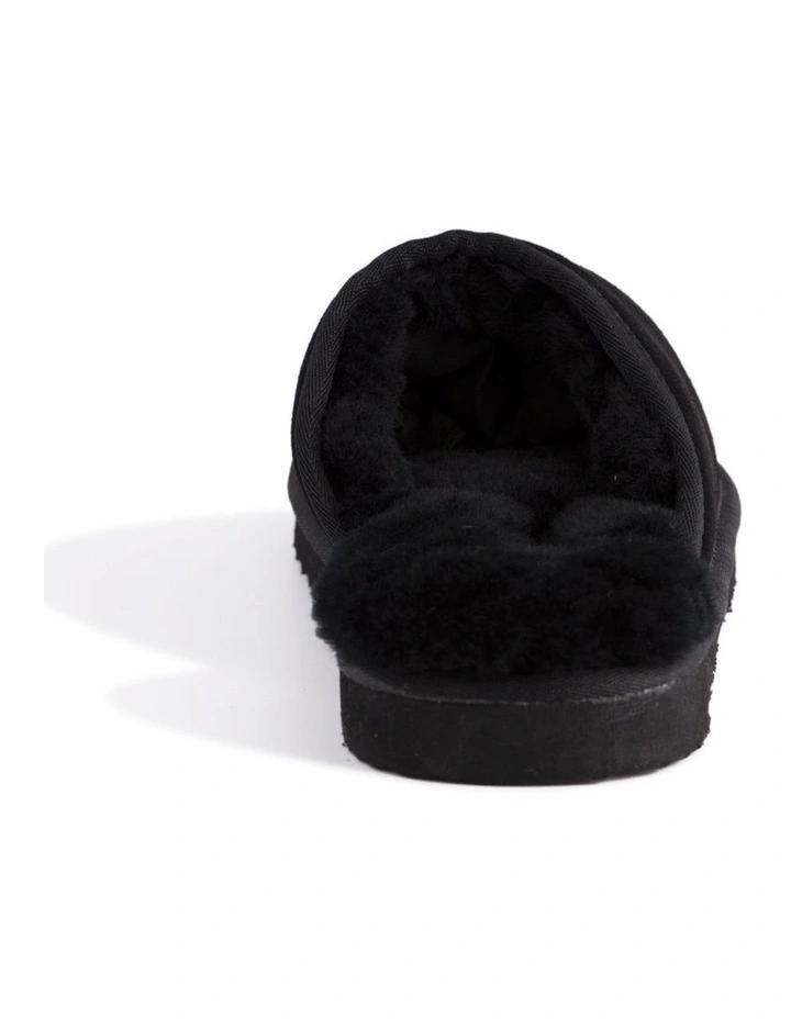 Buy π Aus Wooli Ugg Unisex Sheepskin Wool Slippers Black β 5 Buy π Aus Wooli Ugg Unisex Sheepskin Wool Slippers Black β - Image 3