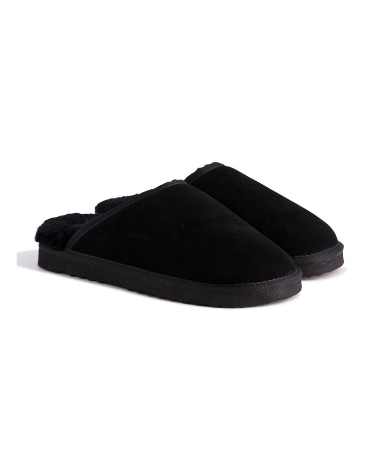 Buy π Aus Wooli Ugg Unisex Sheepskin Wool Slippers Black β 8 Buy π Aus Wooli Ugg Unisex Sheepskin Wool Slippers Black β - Image 6