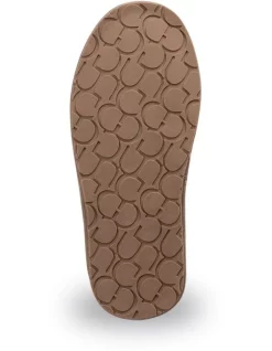 Promo 👏 AUS WOOLI UGG UNISEX SHEEPSKIN WOOL SHELLEY Slippers Light Grey ✔️ -Bootopia Store unnamed file 2684