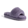 Brand new 👏 AUS WOOLI UGG 😉 WOMEN SHEEPSKIN FLUFF SLIDE Lilac ❤️ -Bootopia Store unnamed file 2691
