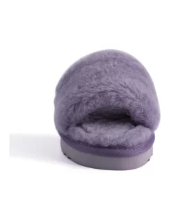 Brand new 👏 AUS WOOLI UGG 😉 WOMEN SHEEPSKIN FLUFF SLIDE Lilac ❤️ -Bootopia Store unnamed file 2695
