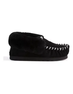 Deals ⌛ Aus Wooli Ugg Hand Stitched 😍 Womens Sheepskin Moccasin Black 😉 -Bootopia Store unnamed file 2700